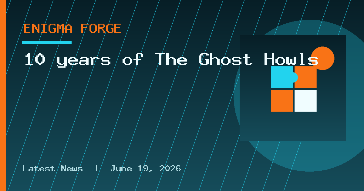 10 years of The Ghost Howls